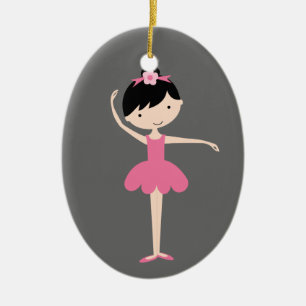 Personalised Ballerina Christmas Ornament