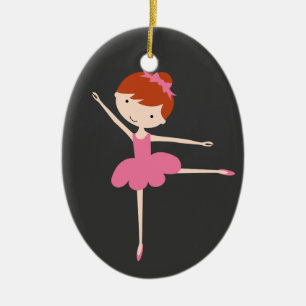 Personalised Ballerina Christmas Ornament