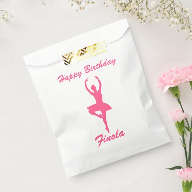 Personalised "Ballerina" Favour Bags (Sealed)