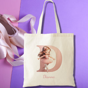 Personalised Ballerina Tote Bag