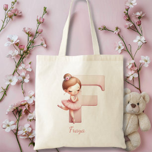 Personalised Ballerina Tote Bag