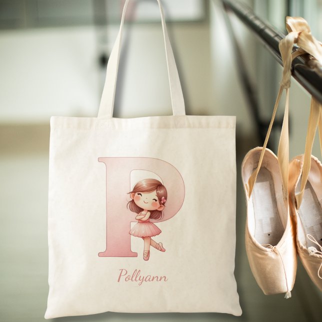 Personalised Ballerina Tote Bag (Creator Uploaded)