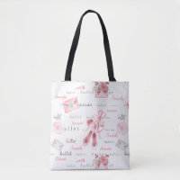 Personalised Ballet Ballerina Gift Pretty pink