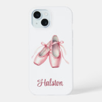 Personalised Ballet Dance Slippers Phone Case
