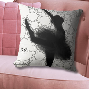 Personalised Ballet Dancing Ballerina Cushion