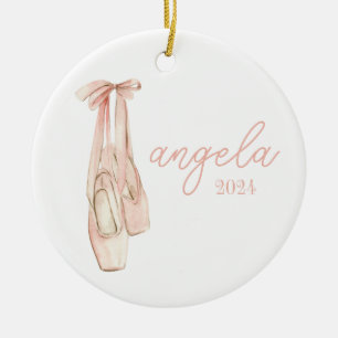 Personalised Ballet Ornament for Ballet Dancer