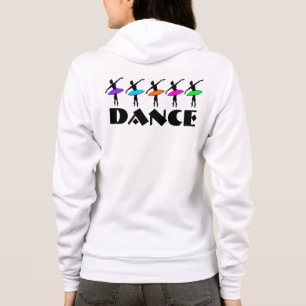 Personalised Ballet Pointe Dance Dancer Ballerina Hoodie