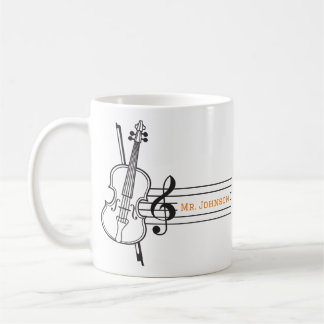 Personalised Band Teacher Inspirational Quote Coffee Mug