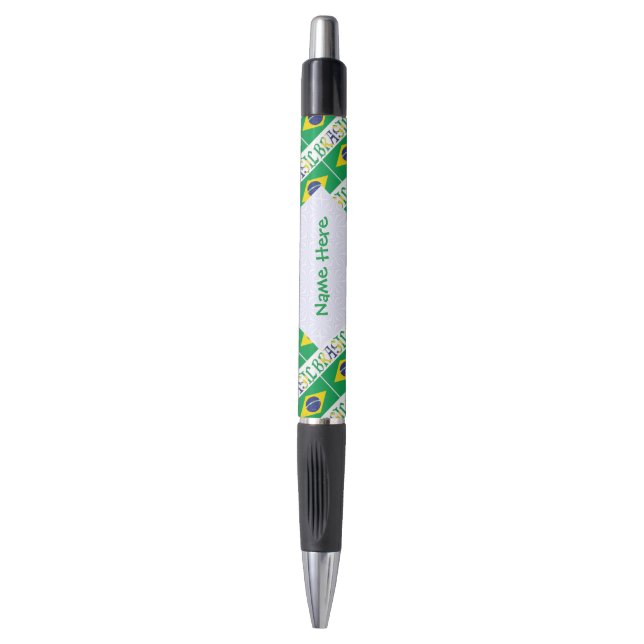 Personalised Bandeira do Brasil  Tiled Emmy (Front Vertical)