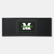Personalised Bar Mat - Custom Name Design