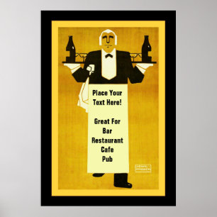 Personalised Bar/Restaurant Poster