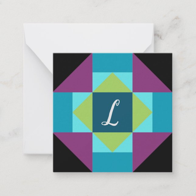 Personalised Barn Quilt  Card (Front)