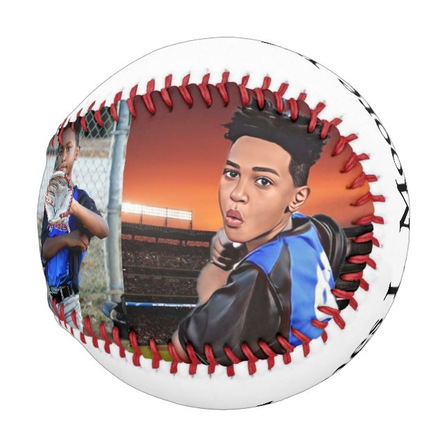 Personalised  baseball (Front Right)