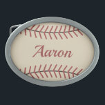Personalised Baseball Belt Buckle Gift<br><div class="desc">The design is from original art.</div>