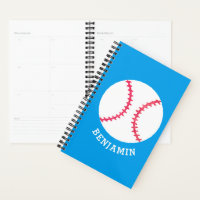 Personalised Baseball Blue Kids Sports
