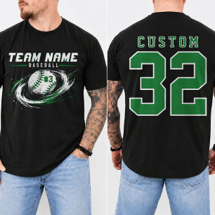 Personalised Baseball Game Day Team T-Shirt