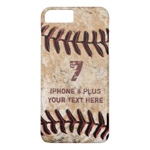 Personalised Baseball iPhone 7 PLUS Case Your TEXT