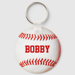 Personalised Baseball Keychain