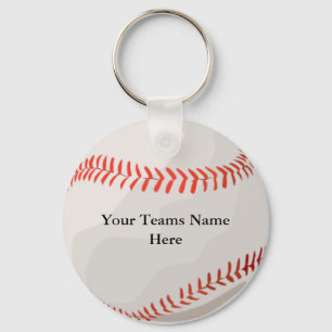 Personalised Baseball Keychains
