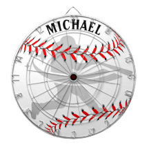 Personalised Baseball Lace Dartboard
