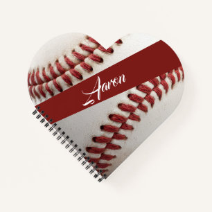 Personalised Baseball Notebook