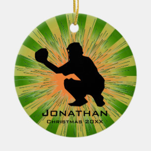 Personalised Baseball Ornament