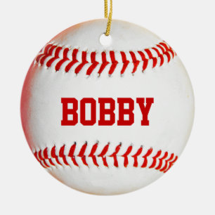 Personalised Baseball Ornament