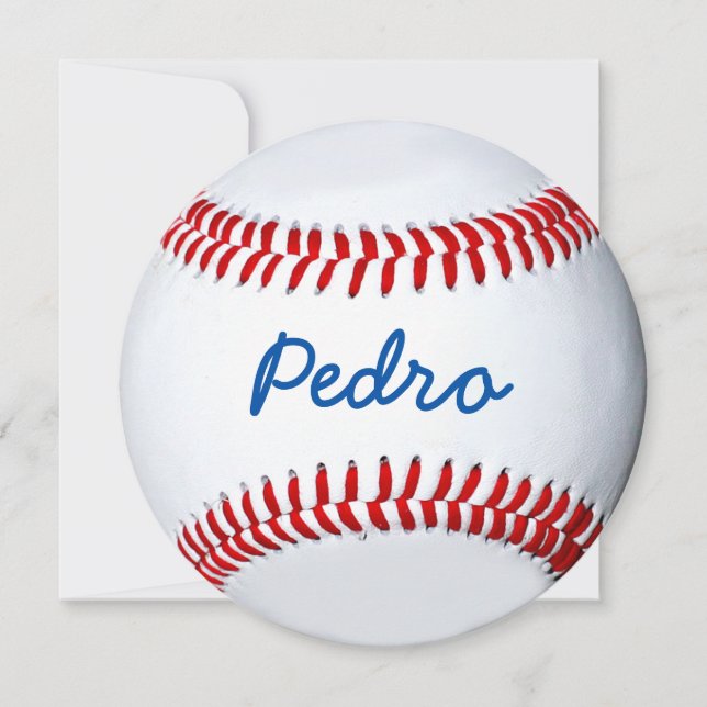 Personalised Baseball Photo Design (Front)