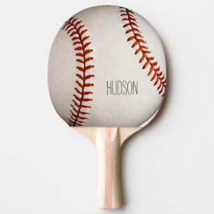 Personalised Baseball Ping Pong Paddle