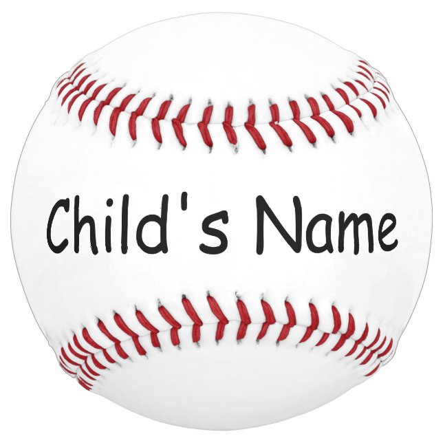 Personalised Baseball Softball (Front)