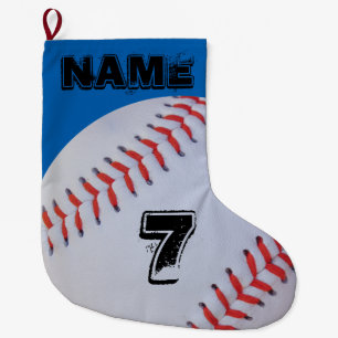 Personalised baseball stocking