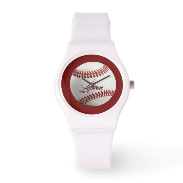  Personalised Baseball Watch (Front)