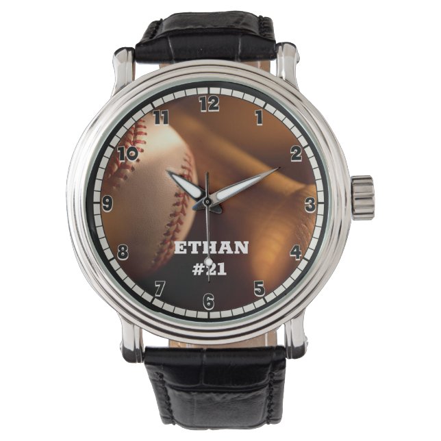 Personalised Baseball Watch (Front)