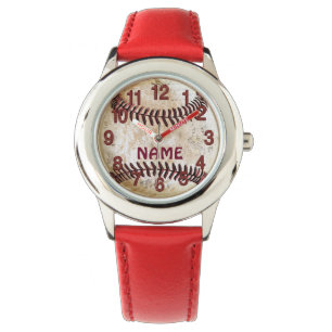 Personalised Baseball Watches for Boys