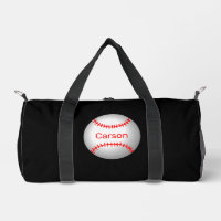 Personalised Baseball with Red Stitches