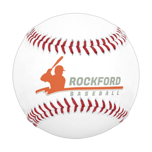 Personalised Baseballs, Custom Engraved Baseball  (Front)