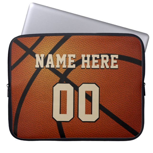 Personalised Basketball Case Your Name and Number (Front)