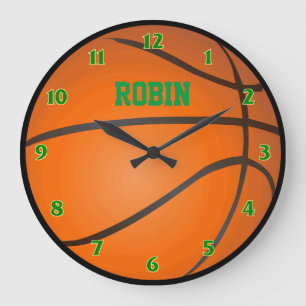 Personalised Basketball Clock