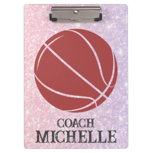 Personalised Basketball Coach Clipboard