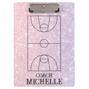 Personalised Basketball Coach Clipboard