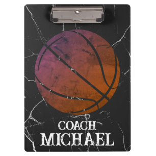 Personalised Basketball Coach Clipboard