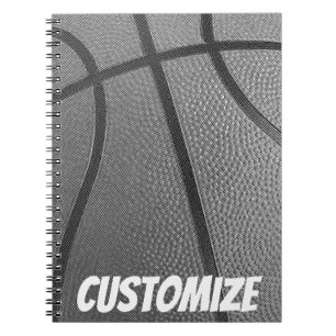 Personalised   Basketball coach notebook journal