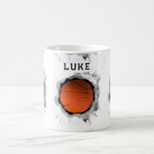Personalised Basketball Coffee Mug