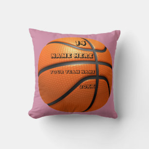 Personalised Basketball cushion with Player Name