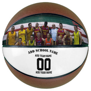 Personalised Basketball, Custom Photo ball Gift Basketball