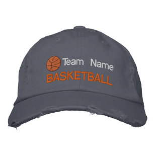 Personalised Basketball Embroidered Hat
