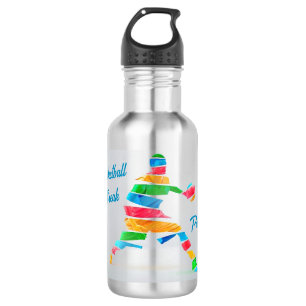 Personalised Basketball Freak Water Bottle
