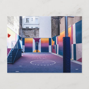 personalised basketball gifts postcard