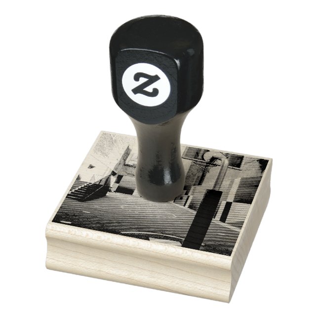 personalised basketball gifts rubber stamp (Stamp)