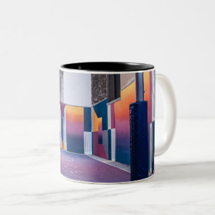 personalised basketball gifts Two-Tone coffee mug